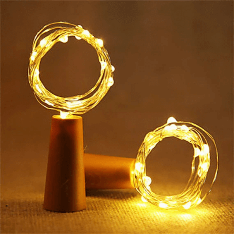 HideSmith™ Premium Cork String Light x3