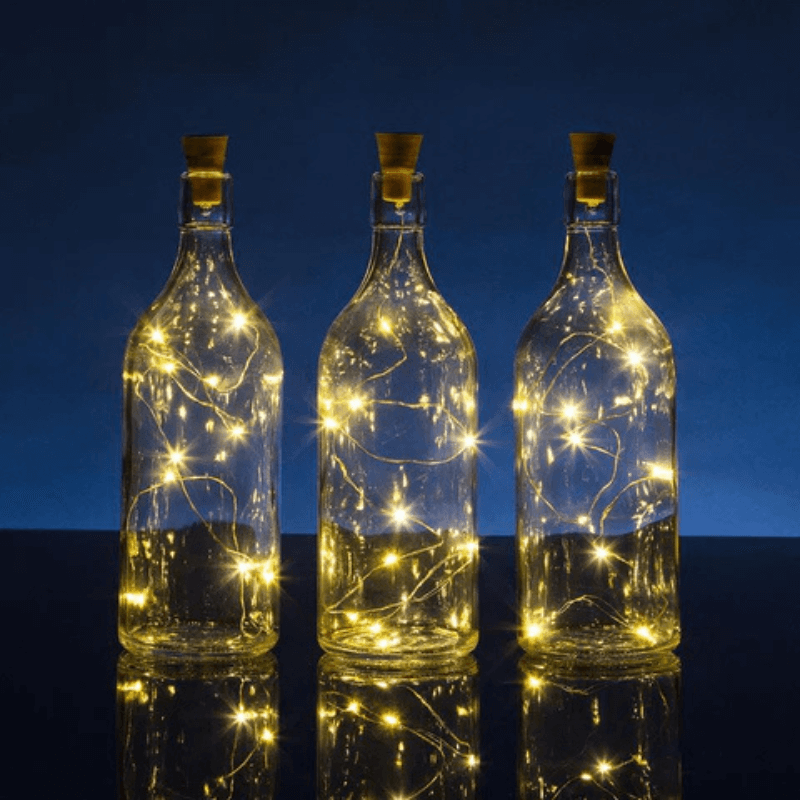 HideSmith™  Premium Cork String Light x3