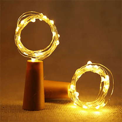 HideSmith™  Premium Cork String Light x3