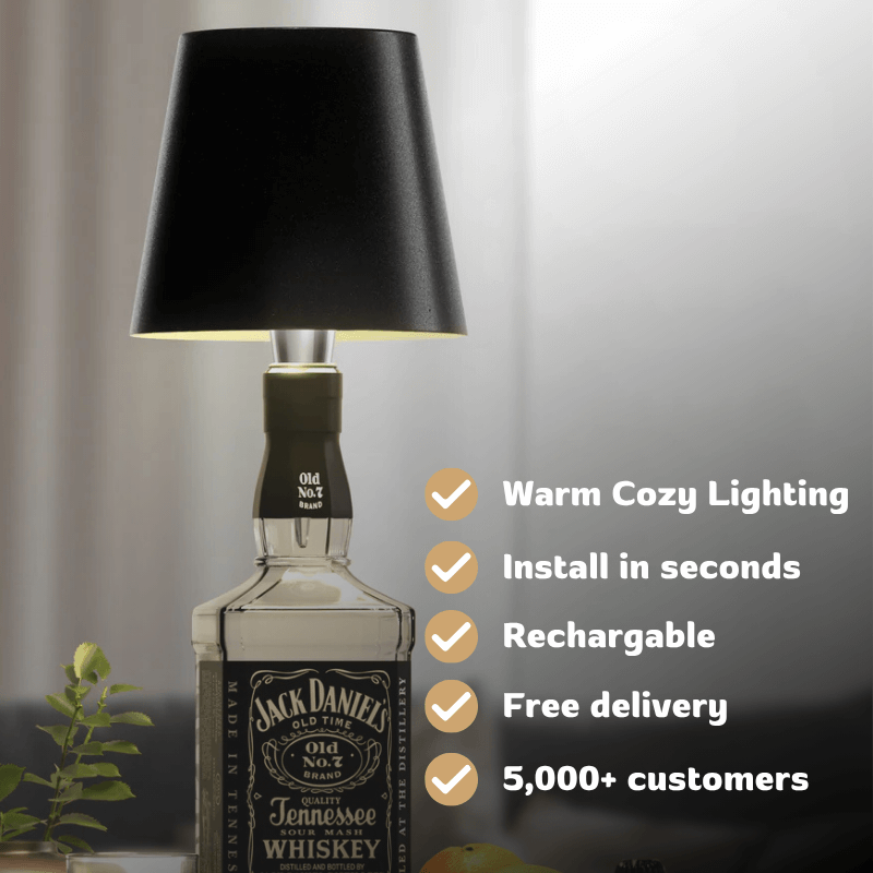 HideSmith™ Premium Bottle Lamp