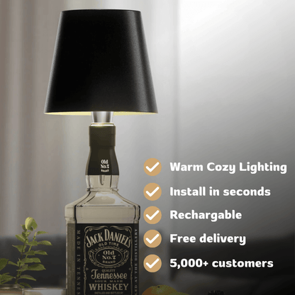 HideSmith™ Premium Bottle Lamp